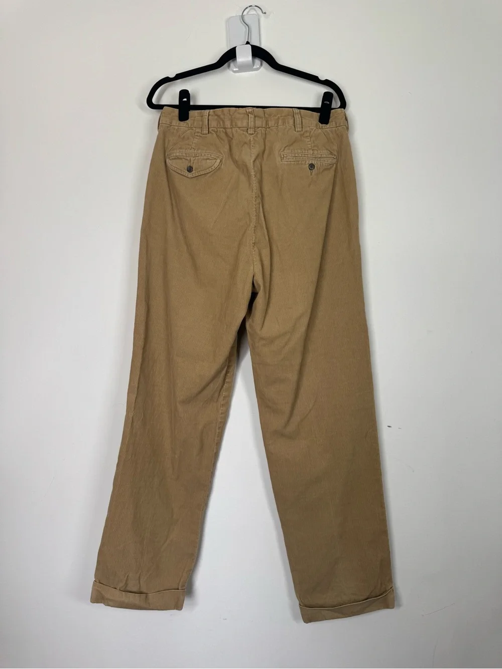 Polo Ralph Lauren Pants HAMMOND Corduroy Pleated Straight Leg